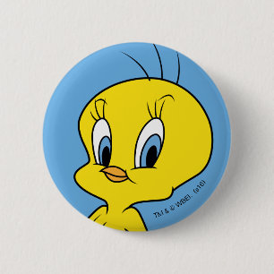 TWEETY™   Clever Bird 6 Cm Round Badge