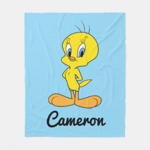 TWEETY™ Clever Bird Personalized Fleece Blanket