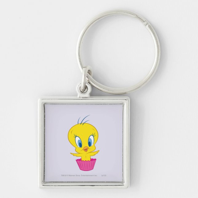 TWEETY™ Cupcake Key Ring (Front)