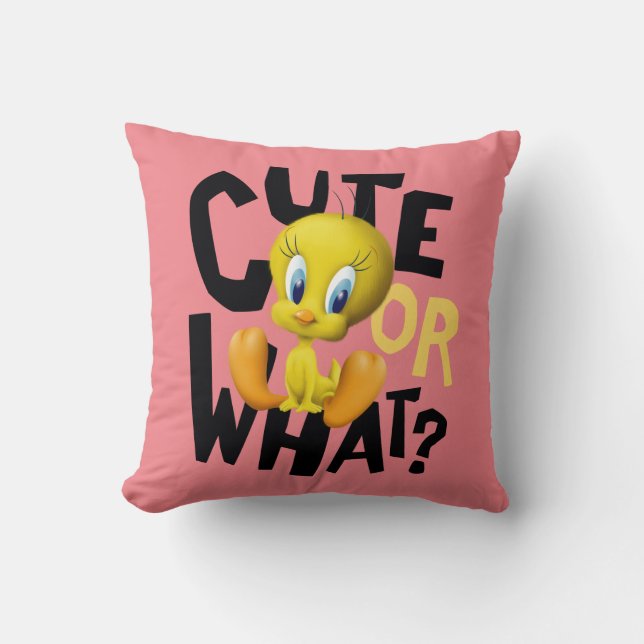 TWEETY™- Cute Or What? Cushion (Front)