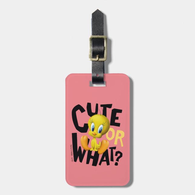 TWEETY™- Cute Or What? Luggage Tag (Front Vertical)