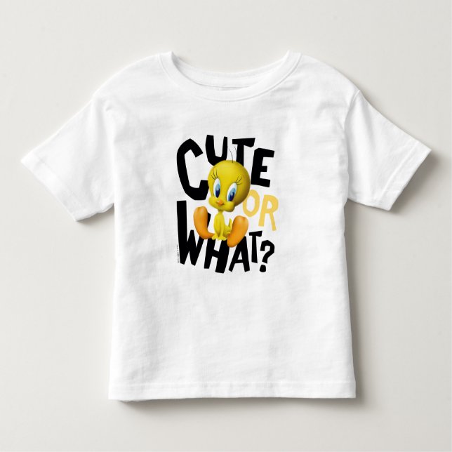TWEETY™- Cute Or What? Toddler T-Shirt (Front)