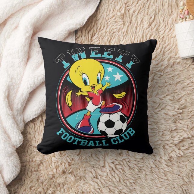 TWEETY™ Football Club Badge Cushion (Blanket)