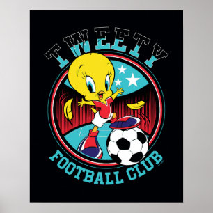 TWEETY™ Football Club Badge Poster