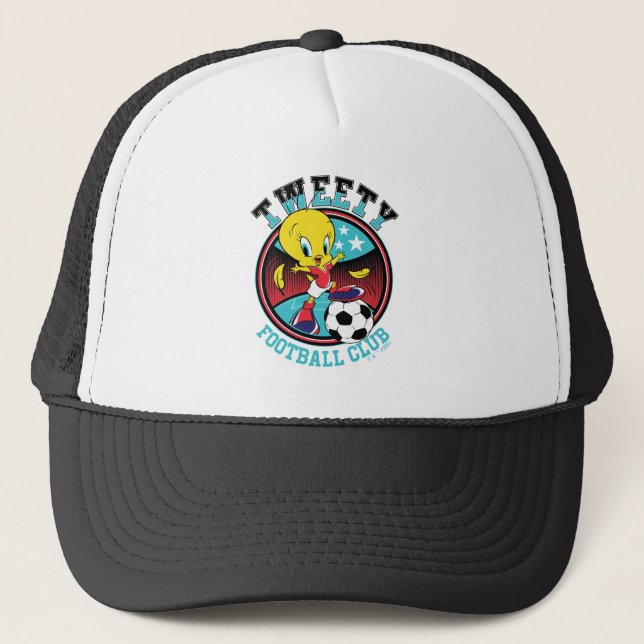 TWEETY™ Football Club Badge Trucker Hat (Front)