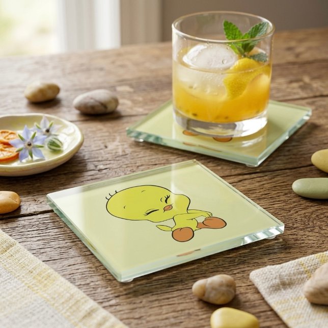 Tweety Glass Coaster (Creator Uploaded)
