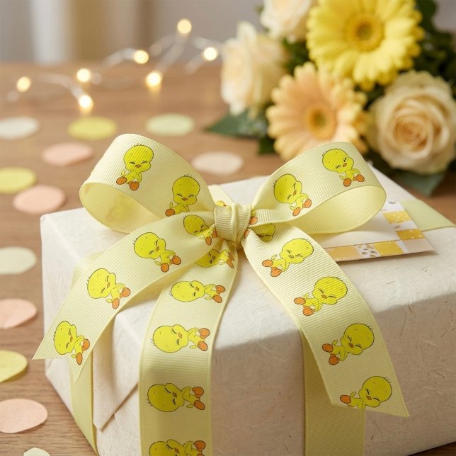 Tweety Grosgrain Ribbon (Creator Uploaded)