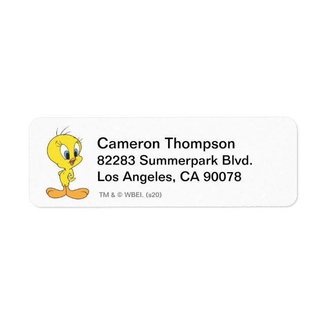 TWEETY™ Haha Return Address Label (Front)