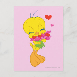 TWEETY™ Hearts Postcard