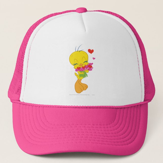 TWEETY™ Hearts Trucker Hat (Front)