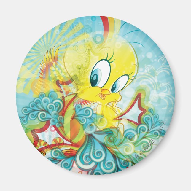 TWEETY™ In Blue Wave Magnet (Front)