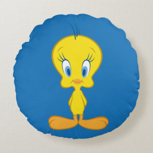 TWEETY™   Innocent Little Bird Round Cushion