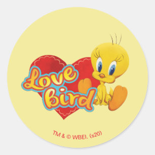 TWEETY™ - Love Bird Classic Round Sticker