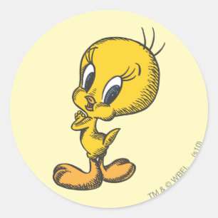 TWEETY™ Lovely Classic Round Sticker