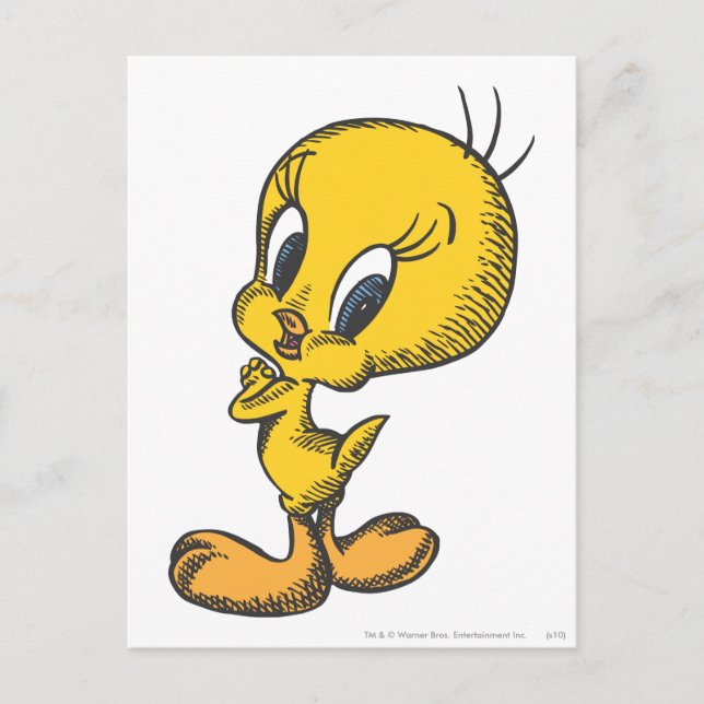 TWEETY™ Lovely Postcard (Front)