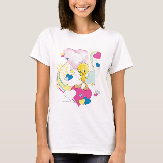TWEETY™ On Heart T-Shirt (Front)