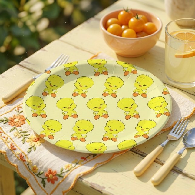 Tweety Paper Plate (Creator Uploaded)