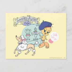 TWEETY™ Paris Postcard