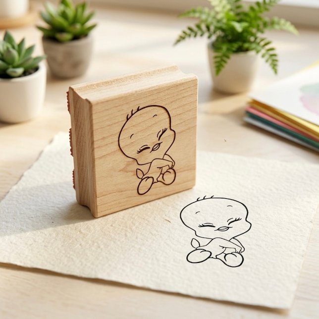 Tweety Rubber Stamp (Creator Uploaded)
