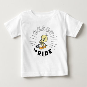 TWEETY™ Surfboard -  Ready to Ride Baby T-Shirt