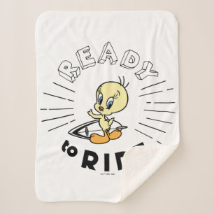 TWEETY™ Surfboard -  Ready to Ride Sherpa Blanket