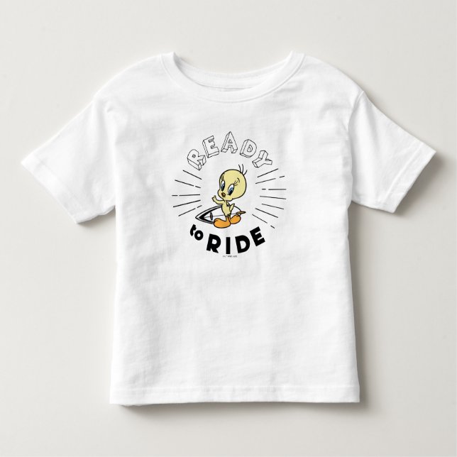 TWEETY™ Surfboard -  Ready to Ride Toddler T-Shirt (Front)