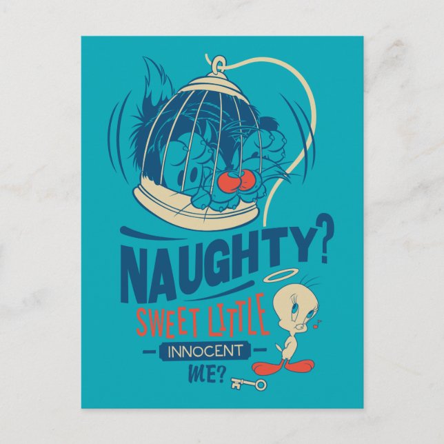 TWEETY™- Sweet Little Innocent Me? Postcard (Front)