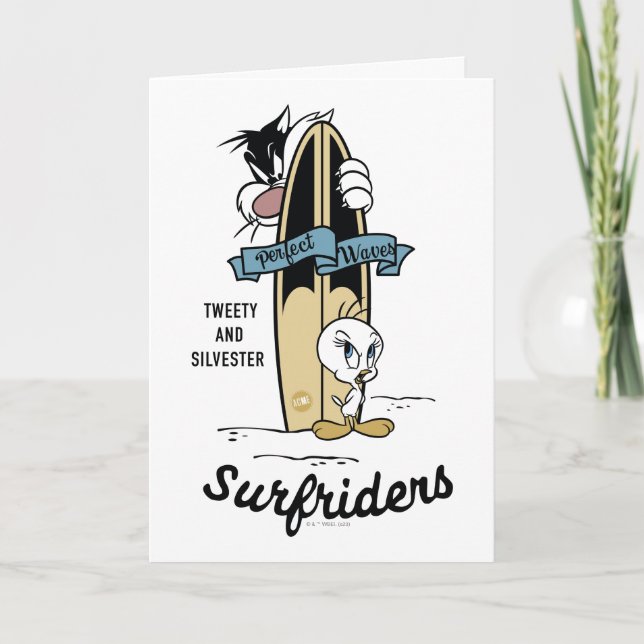 TWEETY™ & SYLVESTER™ Surfriders Card (Front)