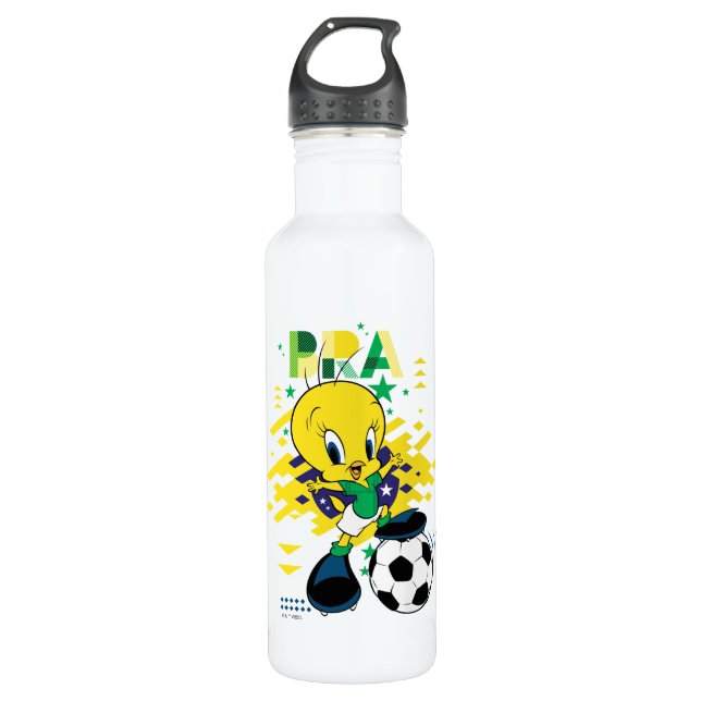 TWEETY™ Team Brazil Soccer Graphic 710 Ml Water Bottle (Front)
