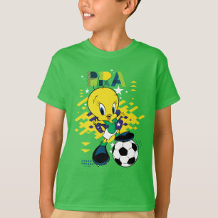 TWEETY™ Team Brazil Soccer Graphic T-Shirt