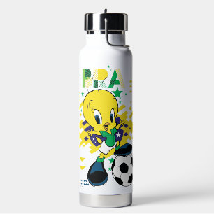 TWEETY™ Team Brazil Soccer Graphic Water Bottle
