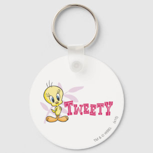 Tweety "Tweety" Pink Key Ring