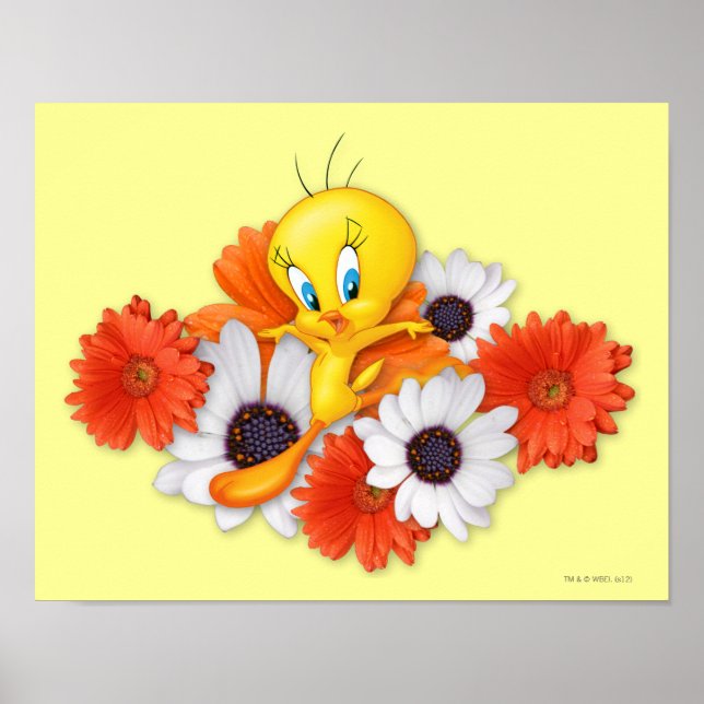TWEETY™ With Daisies Poster (Front)
