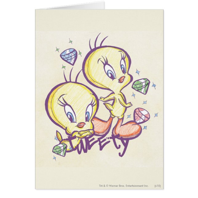 TWEETY™ with Gems (Front)