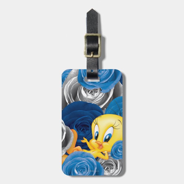 TWEETY™ With Roses Luggage Tag (Front Vertical)