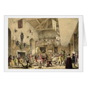 Twelfth Night Revels in the Great Hall, Haddon Hal