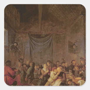 Twelfth Night Square Sticker