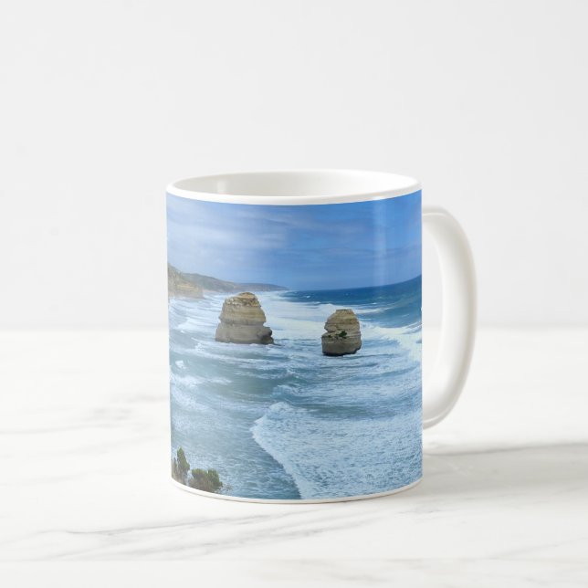 Twelve Apostles Australia Coffee Mug (Front Right)