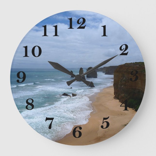 Twelve Apostles Australia - Great Ocean Road Large Clock (Front)