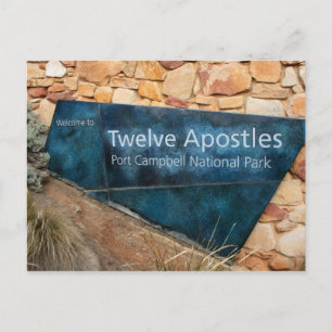 Twelve Apostles, Great Ocean Road, Australia Postcard