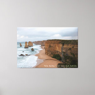 Twelve Apostles Great Ocean Road Waterfall Canvas Print