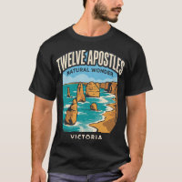 Twelve Apostles Victoria Australia Vintage Travel
