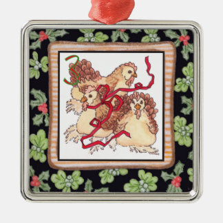 Twelve Days of Christmas Metal Tree Decoration