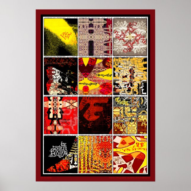 Twelve Orthographic Mysteries of az-Akordalkiermat Poster (Front)