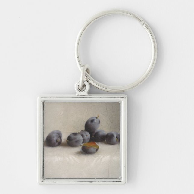 Twelve Plums Key Ring (Front)