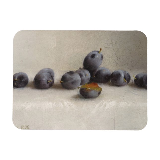 Twelve Plums Magnet (Horizontal)