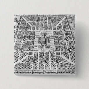 Twelve tribes of Israel 15 Cm Square Badge