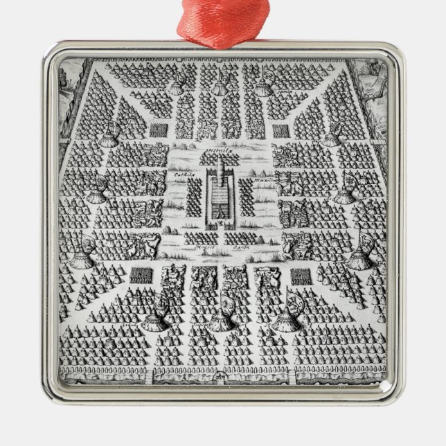 Twelve tribes of Israel Metal Ornament (Front)