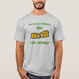 "Twenties for Twinkies" Program T-Shirt