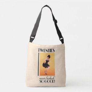 Twenties never looked so good Vintage Crossbody Bag